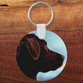 Porte-clés Labrador at Dusk (Recto)