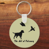 Porte-clés Labrador et Falconry (Recto)