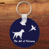 Porte-clés Labrador et Falconry (Recto)