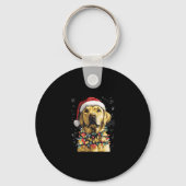 Porte-clés Labrador Retriever Dogs Tree Christmas Sweater Xma (Recto)