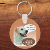 Porte-clés Labrador Retriever (jaune) Turquie (Verso)