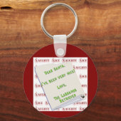 Porte-clés Labrador Retriever Naughty ou Nice Porte - clé (Recto)