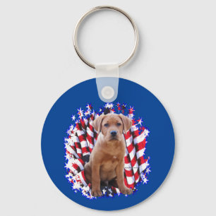Porte-clés Labrador Retriever (rouge) Patriot