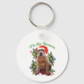 Porte-clés Labrador Retriever " Tis (Recto)