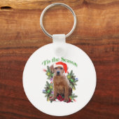 Porte-clés Labrador Retriever " Tis (Recto)