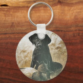 Porte-clés LABRADOR RETRIEVER w/ DUCK DECOY KEY CHAIN (Recto)