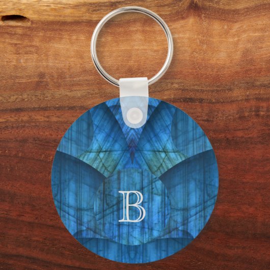 Porte-clés Labradorite Gems Monogramme Porte - clé (Verso)