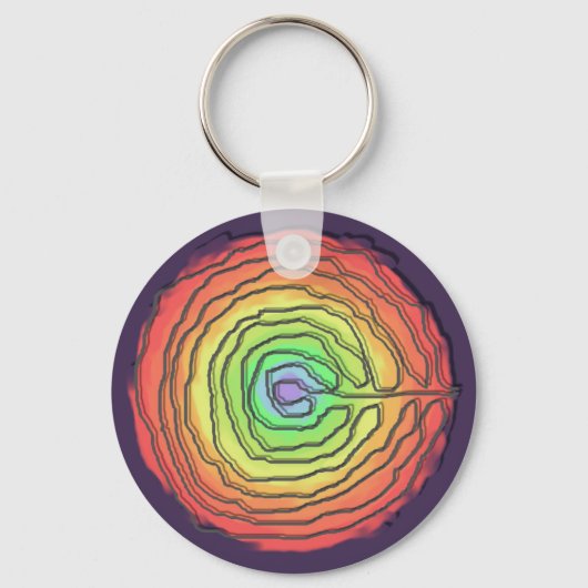 Porte-clés Labyrinthe des naissances (Recto)