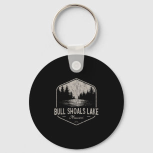 Porte-clés Lac Bull Shoals Missouri Plein air Vintage