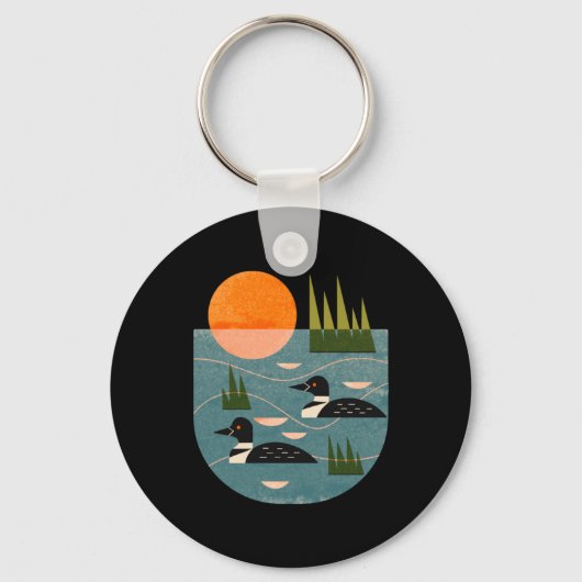 Porte-clés Lac de Loon (Recto)