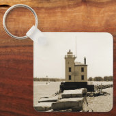 Porte-clés Lac Erie Lighthouse (Recto)