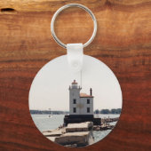 Porte-clés Lac Erie Lighthouse (Recto)