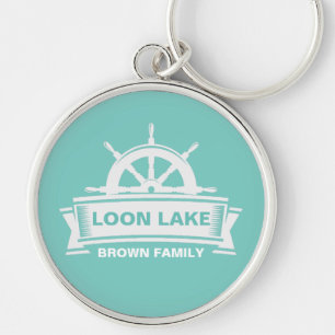 Porte-clés Lac Family