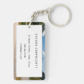 Porte-clés Lac Jasna dans les Alpes slovènes à l'automne (Dos)