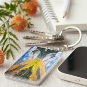 Porte-clés Lac medicine du stimulant deux au lever de soleil (Devant droit)