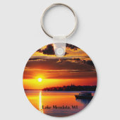 Porte-clés Lac Mendota, WI, (Recto)