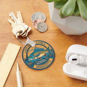 Porte-clés Lac Minnetonka, Minnesota pêche et navigation de p