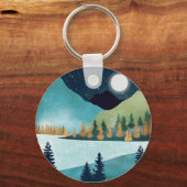 Porte-clés Lac Moonrise (Verso)