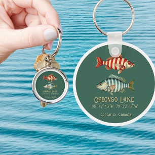 Porte-clés Lac Opeongo Ontario Canada souvenir