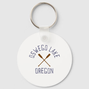 Porte-clés Lac Oswego Oregon Extérieur Vintage