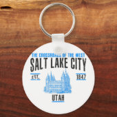 Porte-clés Lac Salt (Recto)