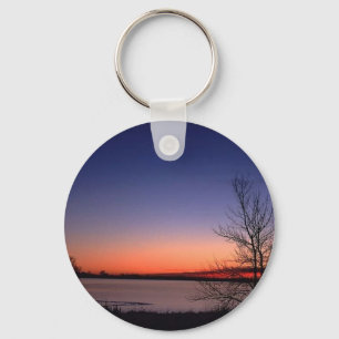 Porte-clés Lac Sunrise