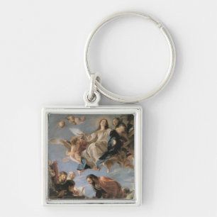 Porte-clés L'acceptation de la Vierge, 1673 (huile sur la