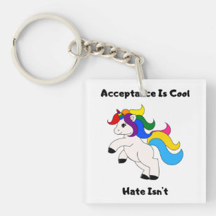 Porte-clés L'acceptation est cool