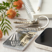 Porte-clés L'accès couvre de tuiles I (Devant droit)