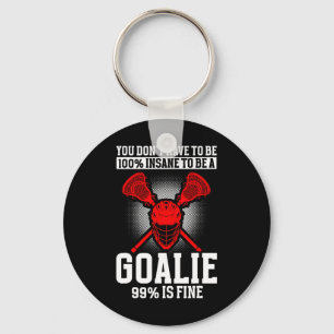Porte-clés Lacrosse Goalie Lacrosse Gants Stick Lax Goalie 1