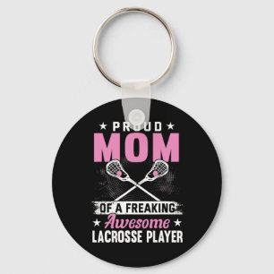 Porte-clés Lacrosse Joueur Entraîneur Maman