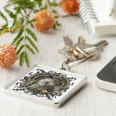 Porte-clés Lacrosse motivée (Côté)