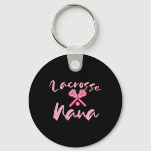 Porte-clés Lacrosse Nana Cute Maman Grand-mère Sports Grand-m
