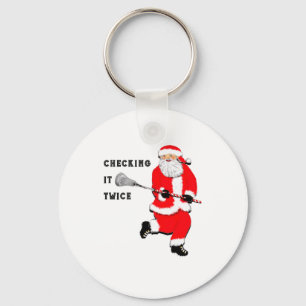 Porte-clés Lacrosse Noël