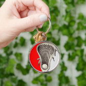 Porte-clés Lacrosse Objet de collection (Main)