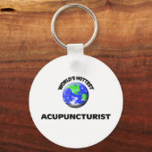 Porte-clés L'acupuncturiste le plus chaud au monde (Recto)