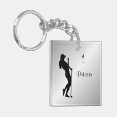 Porte-clés Ladies Golfer Personal (Devant gauche)