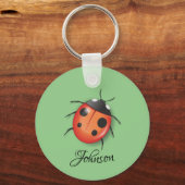 Porte-clés Lady Bug Porte - clé personnalisé (Recto)