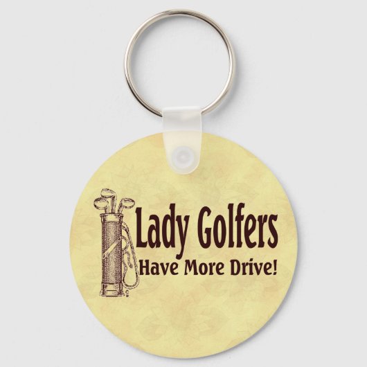 Porte-clés Lady Golfers (Recto)