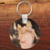 Porte-clés Lady of Shalott regarde Lancelot (Recto)