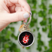 Porte-clés Ladybird Lady Bug Gardening Cadeaux (main)