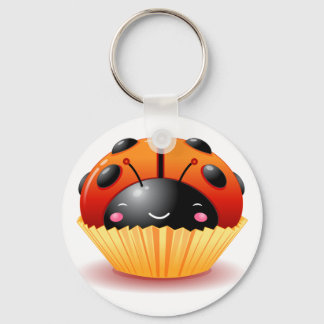 Porte-clés Ladybug Cupcake Porte - clé