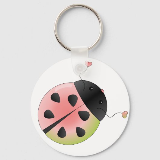 Porte-clés Ladybug, la pastèque rare (Recto)