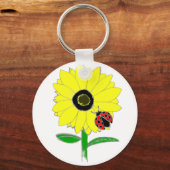 Porte-clés LadyBug & Sunflower (Recto)