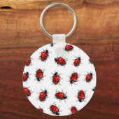 PORTE-CLÉS LADYBUGS, ART RÉALISME, PORTE - CLÉ (Recto)