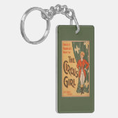 Porte-clés L'affiche théâtrale #1 de fille de cirque