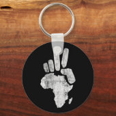 Porte-clés l'afrique du darfour main de la paix (Recto)