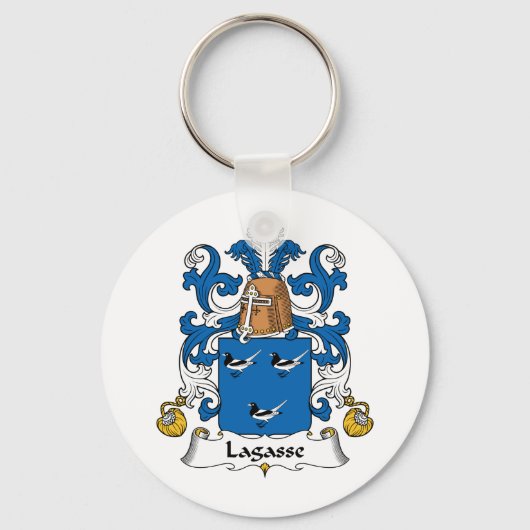 Porte-clés Lagasse Family Crest (Recto)