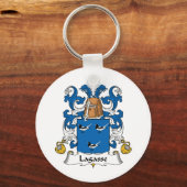 Porte-clés Lagasse Family Crest (Recto)