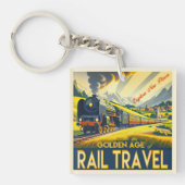 Porte-clés L'âge d'or - frontière (Devant)